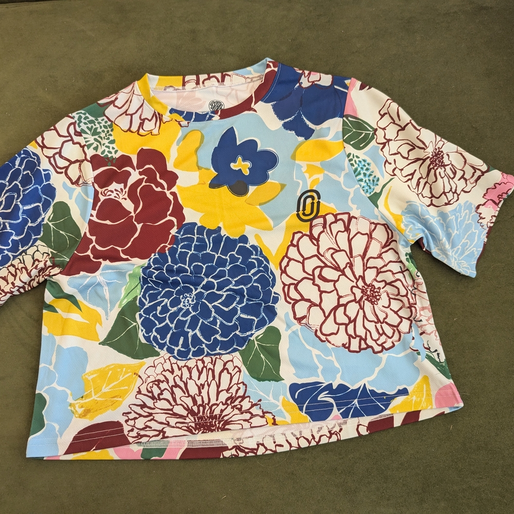 Ostroy bike crop-top tee